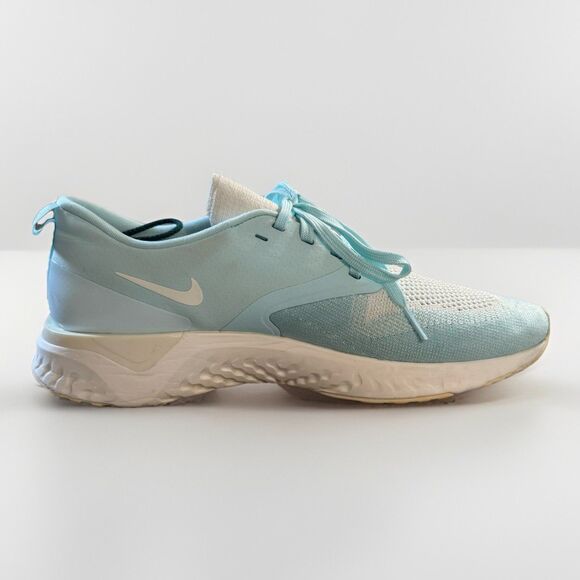 Nike Odyssey React Flyknit 2 Teal Women Size 10.5 Running Basketball Shoe - Picture 3 of 10
